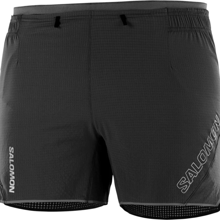 Black Salomon Sense Aero 5'' Men's Shorts | PH 43652C